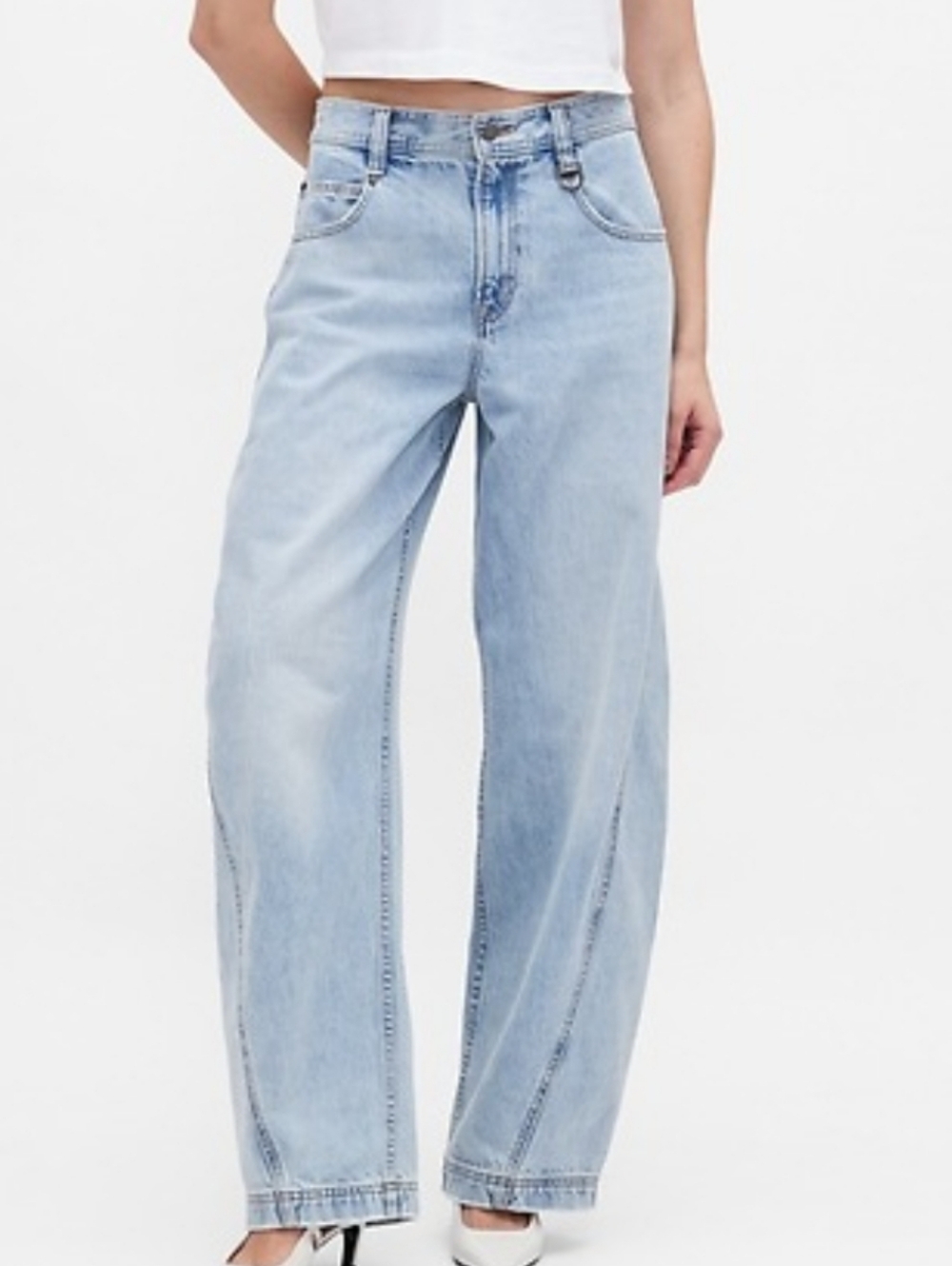 Gap × BÉIS High Rise Barrel Jeans